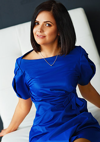 Partner Ukrainian Tall Elena From Nikolaev 41 Yo Hair Color Black